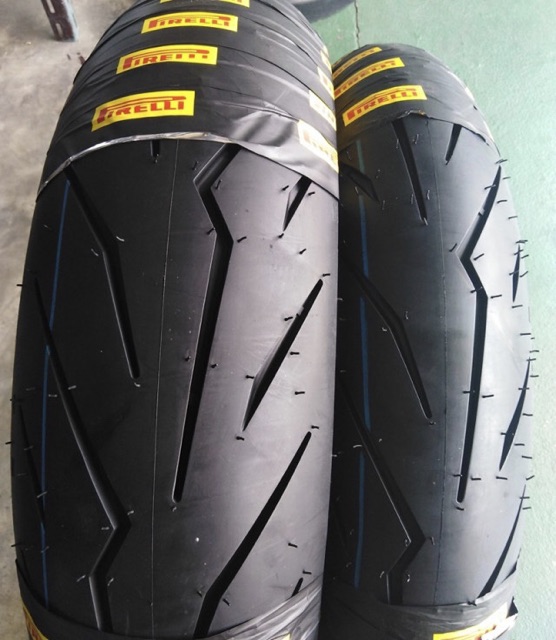 Vỏ xe Pirelli DIABLO ROSSO SPORT size 120/70-17 130/70-17 140/70-17 150/60-17 giành cho Exciter Winner FZ GSX KTM