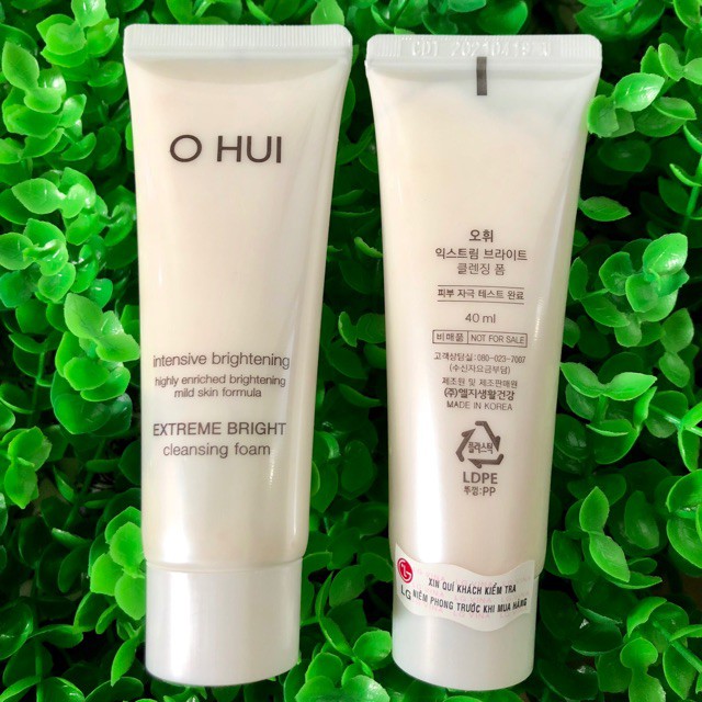 [Mini Size] Sữa Rửa Mặt Ohui Extreme Bright Cleansing Foam 40ml