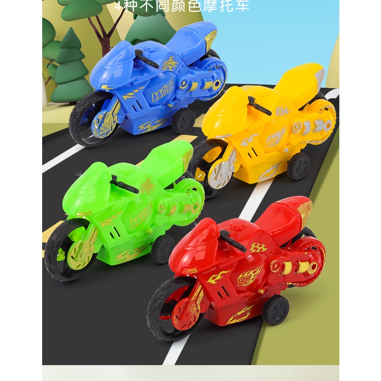 Xe Mô Tô Kéo Lùi Bằng Nhựa One