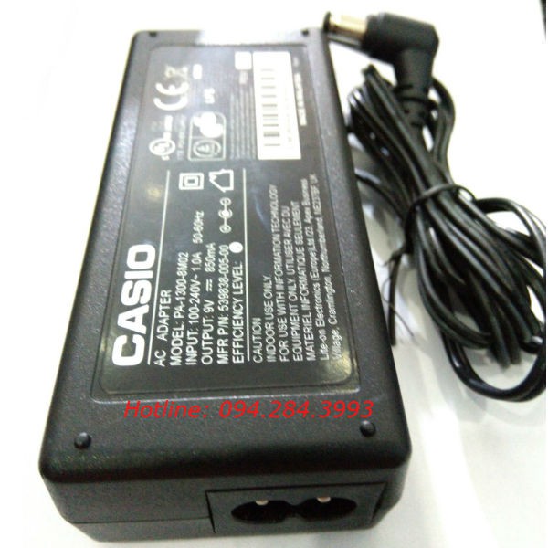 Adapter nguồn đàn Casio LK-230 LK-270 LK-30 LK-300TV