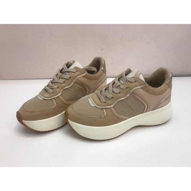 Giày thể thao nữ phối vải lưới đế bánh mì Zara authentic