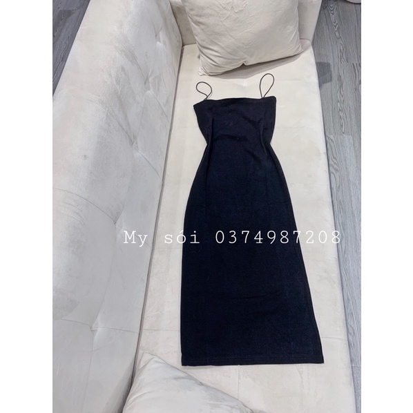 Váy maxi body chất cotton sang chảnh.