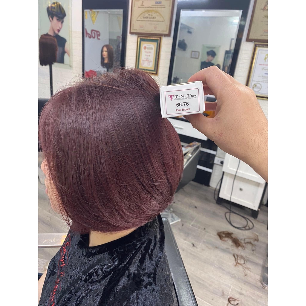 Thuốc nhuộm tóc,màu nhuộm TNT nano lên màu chuẩn, bền màu không rát da đầu không amoniac