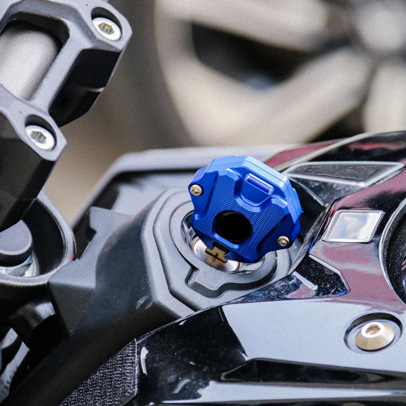 Motorcycle Key Protection Shell Cap Key Case Cover ified Accessories for Honda CBR650R CB650R CBR650 CBR650F Blue
