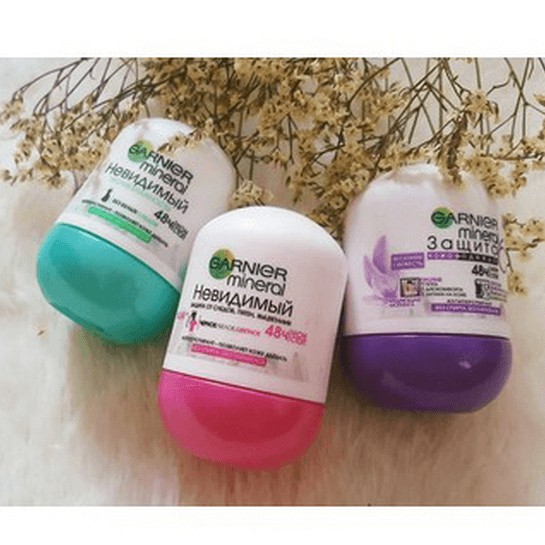 Lăn Khử Mùi Garnier Mineral Khô Thoáng, Ngăn Mùi, Kháng Khuẩn 48h Chính Hãng Nga 50ml | WebRaoVat - webraovat.net.vn