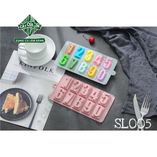 Khuôn silicone số 0-9