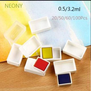 Hộp đựng bột màu nước Neony 0.5 / 3.2ml 20 / 50 / 60 / 100