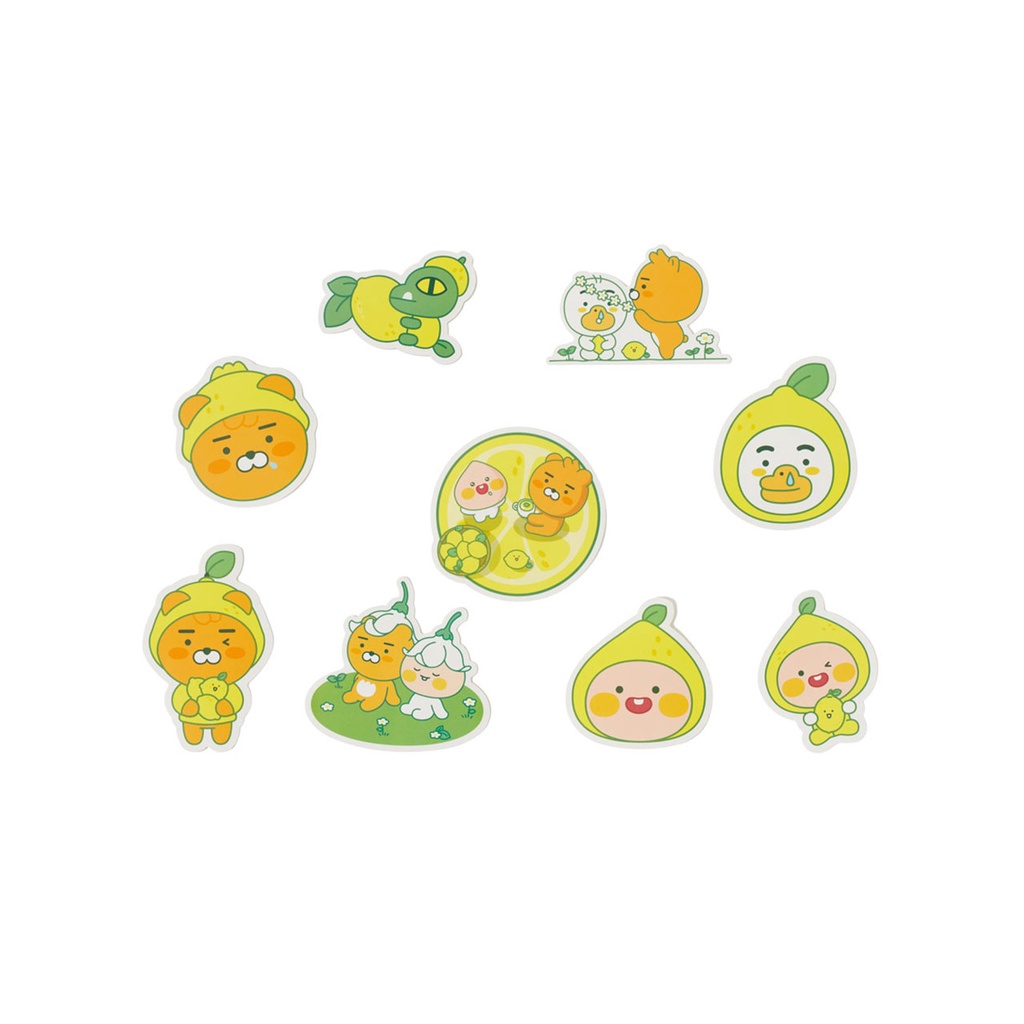 Sticker Dán Sổ Kakao Friends Lemon Ryan