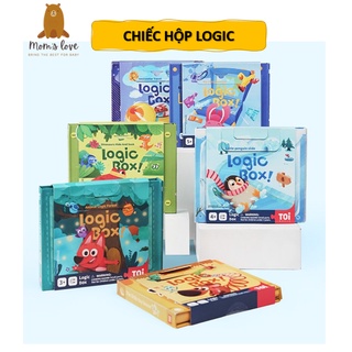 Bộ đồ chơi Logic box chính hãng TOI dành cho bé từ 3 tuổi giúp bé phát triển tư duy trí tuệ đồ chơi giáo dục SHOP MẸ GẤU