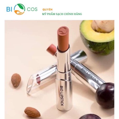 Son BIO LIPSTICK Cam Nude-- Mềm Mịn Bền Màu Lâu Trôi, Lên Màu Cực Chuẩn Và Bật Tone Da