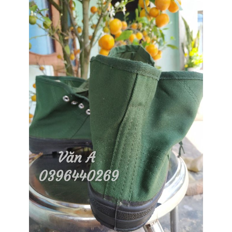 Giày Vải Xanh lá đi rừng đế chống trượt | BigBuy360 - bigbuy360.vn