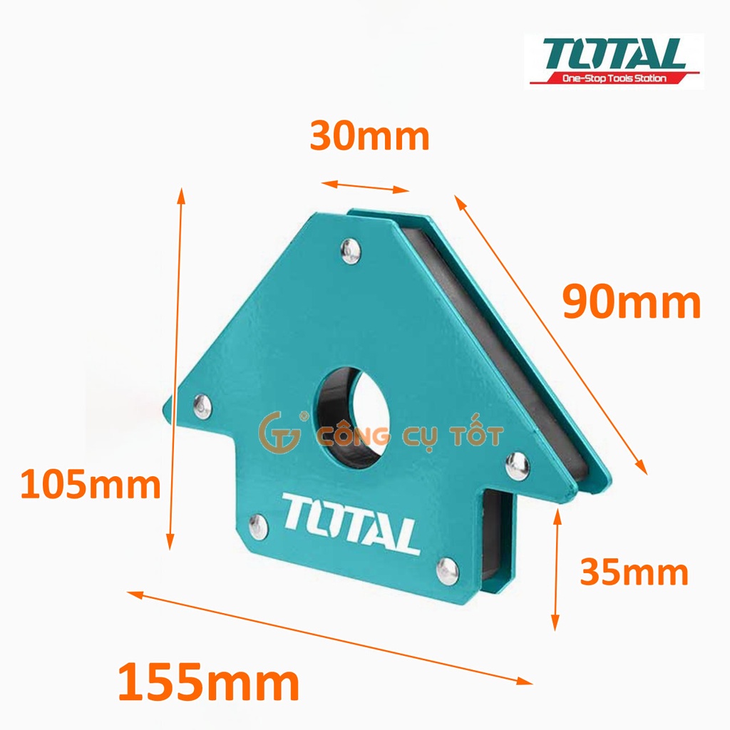 Ke nam châm hàn 3 góc Total TAMWH50042