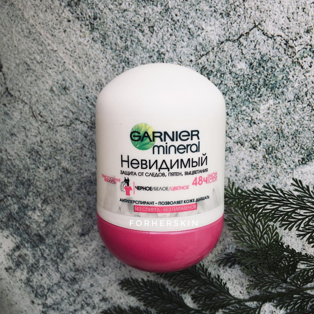 Lăn Khử Mùi Garnier Mineral (50ml)
