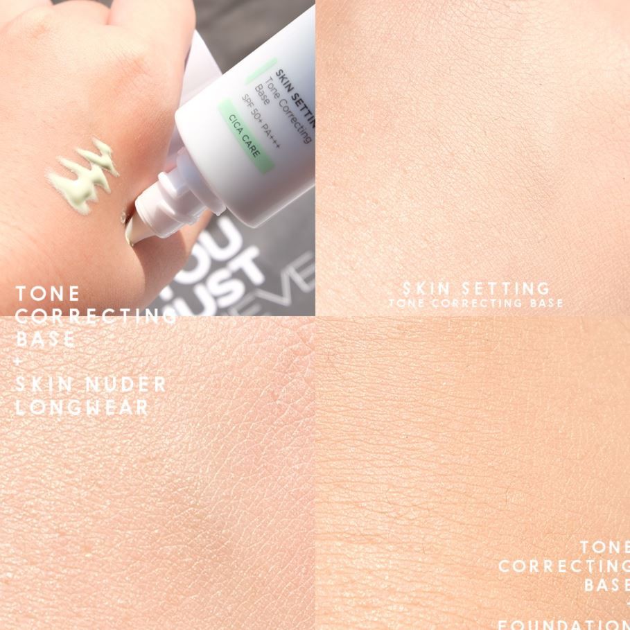 [MINI] Kem Lót JungSaemMool Skin Setting Tone Correcting Base SPF 50+ / PA+++ 5ML