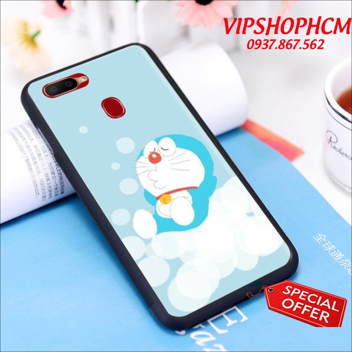 Ốp lưng Oppo R7/ R7S/ R7 Plus/ R11/ R11S Hình Doremon Vui Nhộn - viền TPU dẻo