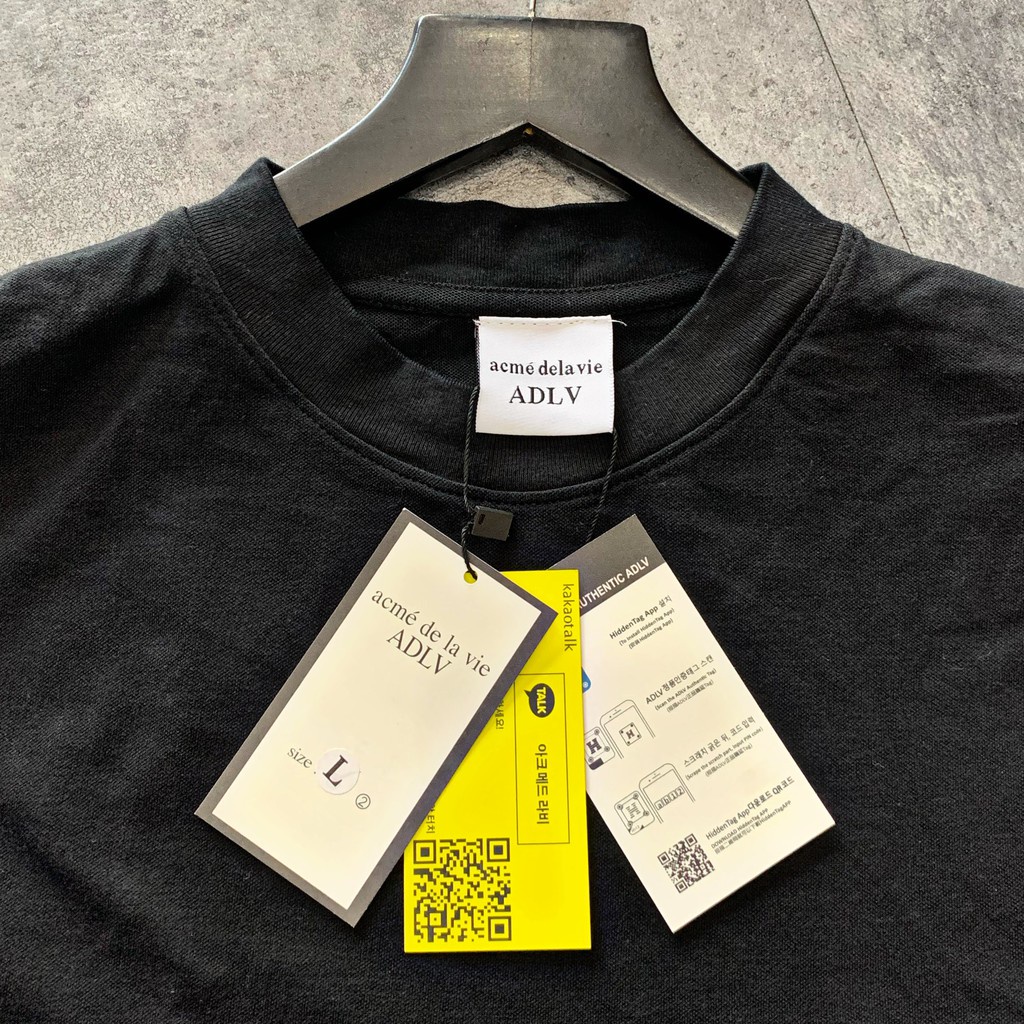 Áo thun tee adlv unisex DONUT. Full tag, túi original. Tee acme de la vie in hình bánh donut. Allen FashionShop | BigBuy360 - bigbuy360.vn