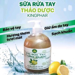 Sữa rửa tay thảo dược kingphar
