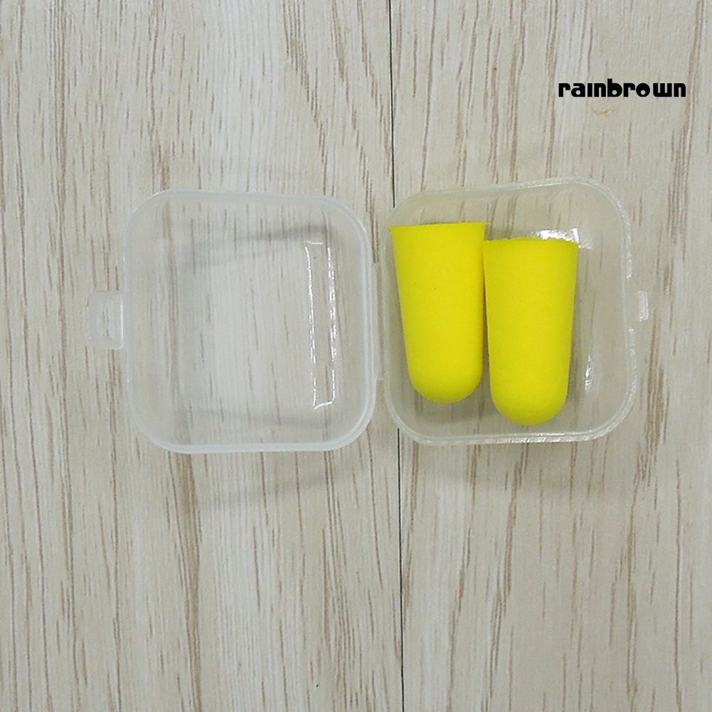 Mềm Nút Bịt Tai Chống Ồn Tiện Dụng Khi Đi Du Lịch