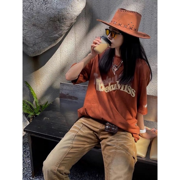 Áo Thun Cotton TIDEE Form Rộng Nam Nữ Unisex