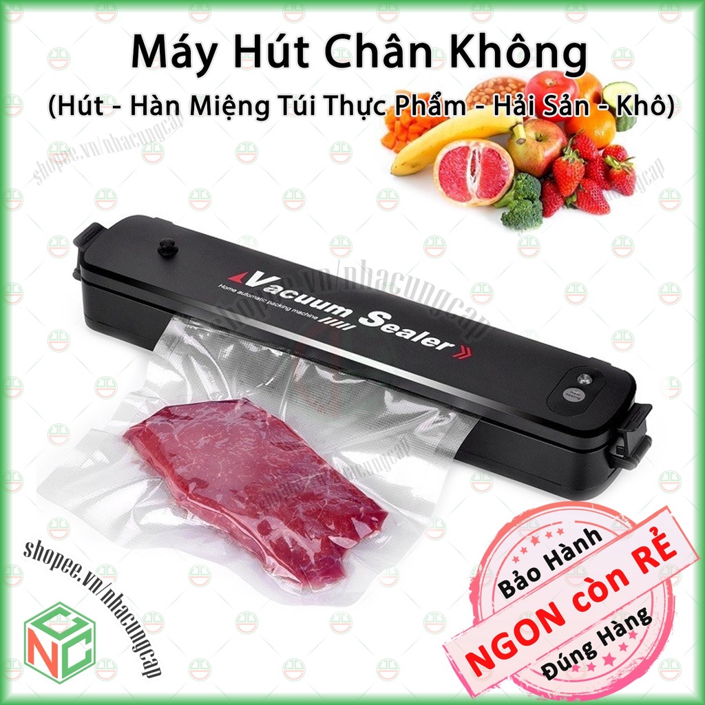 [Loại Chuẩn] Máy Hàn Ép Hút Chân Không Miệng Túi Thực Phẩm - NLVQ-5233-MECK