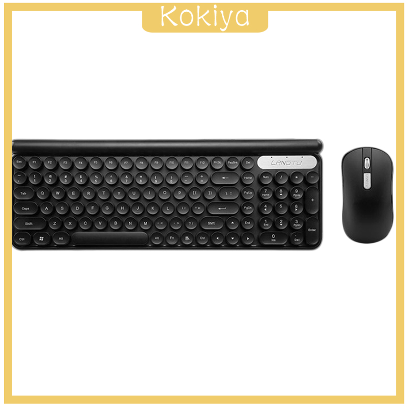 Bộ Bàn Phím + Chuột Không Dây Kokaya 2.4g Màu Xanh Lá 01 | BigBuy360 - bigbuy360.vn