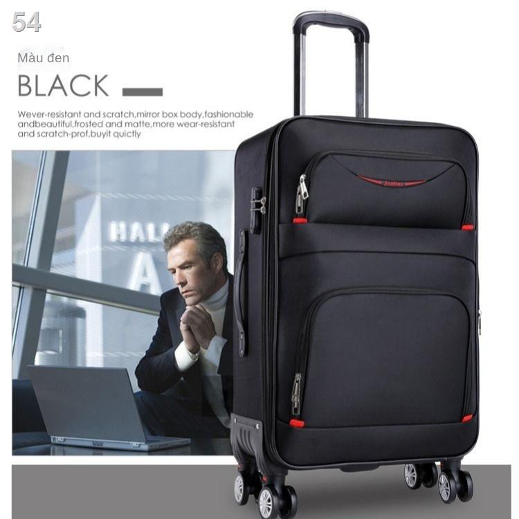 （Hộp kéo）Vali vải Oxford phổ thông bánh xe học sinh nam và nữ hộp đựng mật khẩu 20 inch đến 30