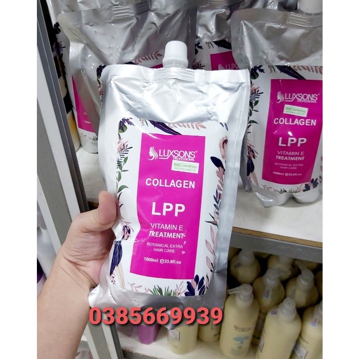 HẤP PHỤC HỒI CHUYÊN SÂU LPP COLLAGEN  MỀM MƯỢT 1000ml