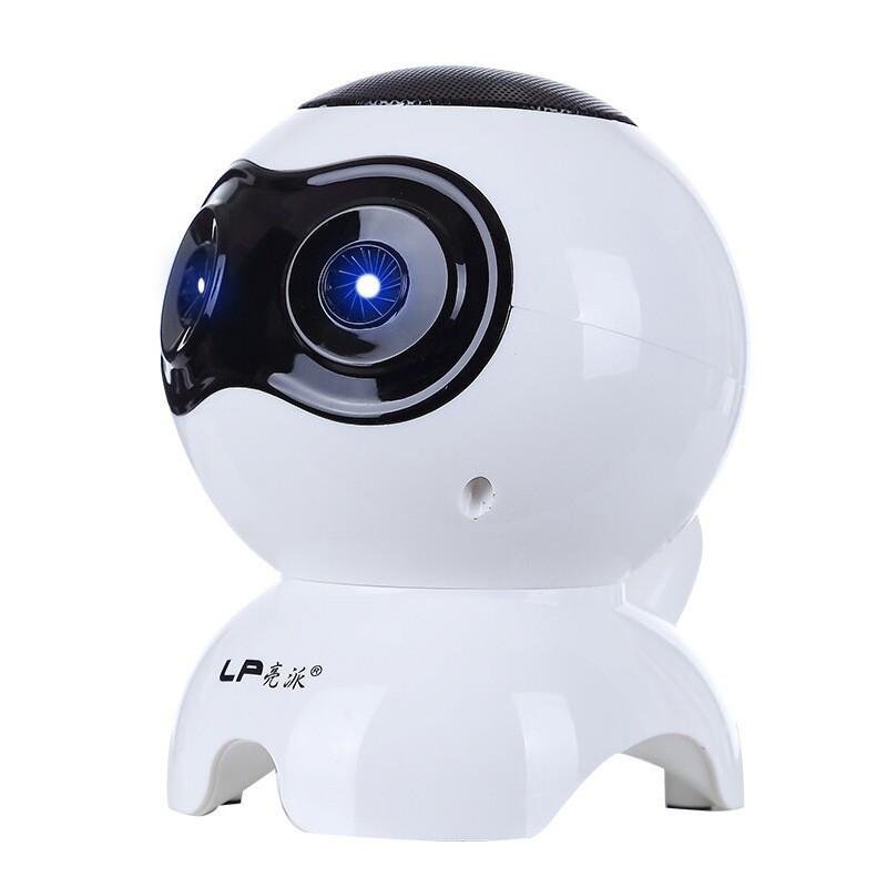 Loa nghe nhạc robot có dây kết nối máy tính và điện thoại bằng cổng USB