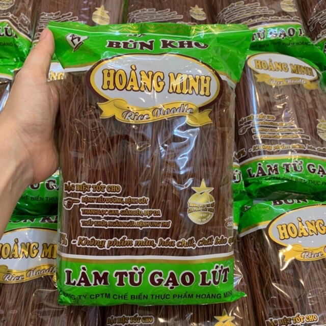 [100% gạo lứt] Bún gạo lứt đỏ thực dưỡng Eat CleanPhở gạo lứt đỏBún gạo lứt đenđơn 50kFreeship