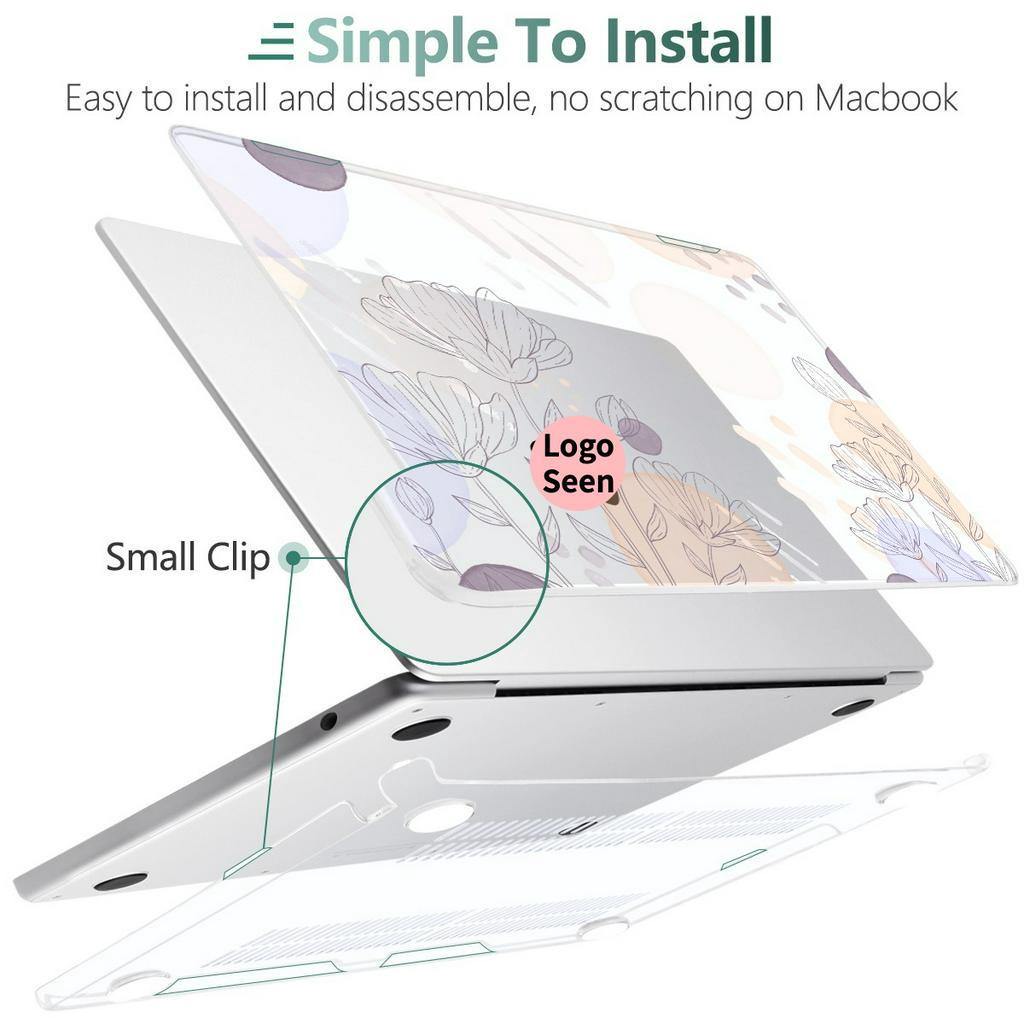 Ốp Máy Tính Bảng Cho MacBook Pro13 14 16inch Air M2 M1 A2681 A2337 A2338 A2779 Air13 A2179 A1932 A1466 Retina Touch Bar A1706 A2159 A2289 A1989 A1708 A1707 A21411