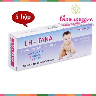 Bộ 6 que thử rụng trứng LH-Tana của cty Dược Tanaphar - Hà Nội