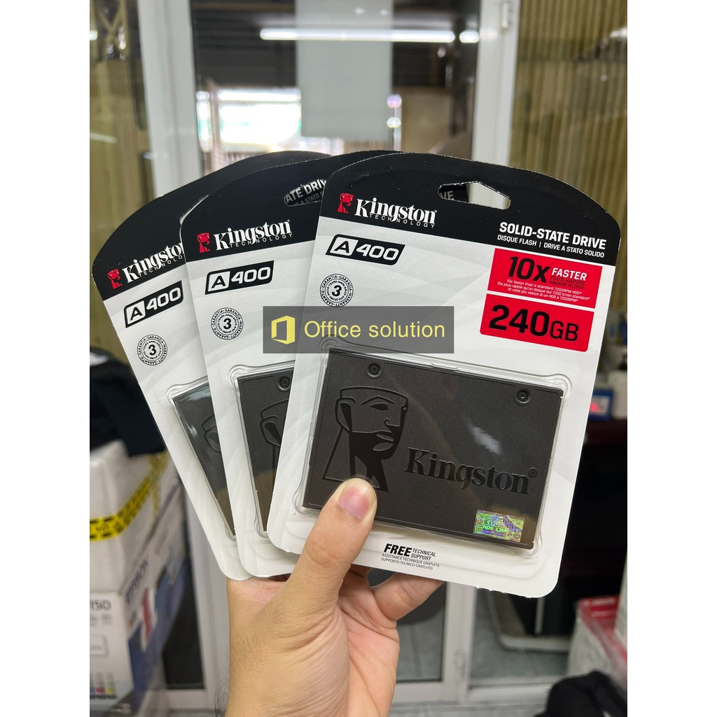 Ổ cứng SSD Kingston A400 2.5-Inch SATA III 240GB SA400S37/240G - Hàng Chính Hãng