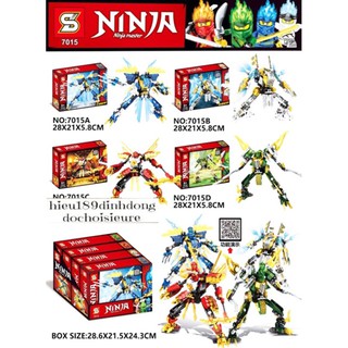 Lego - Bộ Đồ Chơi Lắp Ghép Cho Bé Ninja - Đồ Chơi Trẻ Em BB Kids 7015D