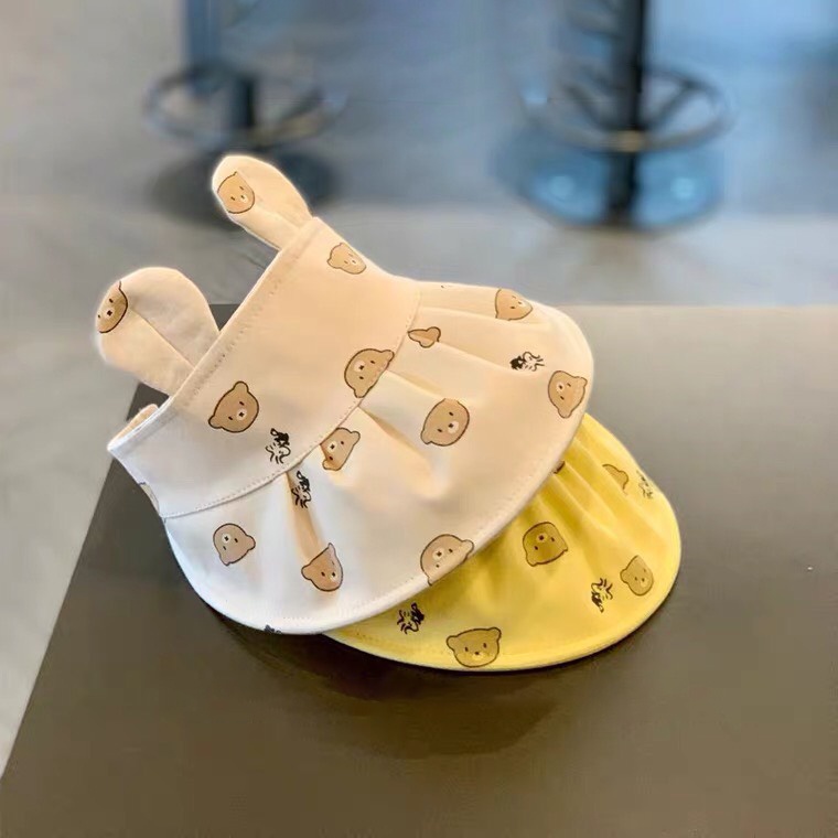 Mũ đi biển cho bé, nón cho bé yêu tai thỏ cực xinh đẹp - Thóc store