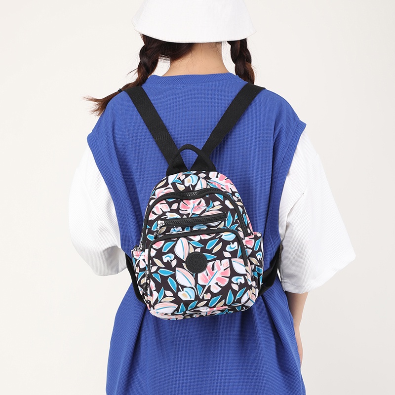 Ba Lô Vải Oxford Sức Chứa Lớn Nhiều Ngăn In Họa Tiết Phong Cách Mới