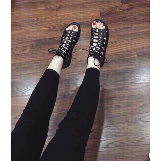 [HÀNG MỚI] Sandal da rọ kiểu chiến binh