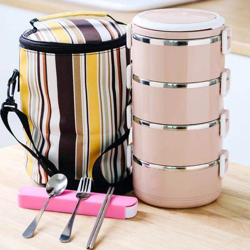 Cặp lồng 4 tầng đựng cơm giữ nhiệt cao cấp