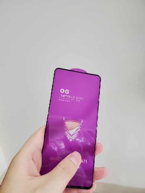 Kính cường lực Full màn OG Redmi K30 / Samsung Galaxy A80 / A71 chất đẹp viền mỏng