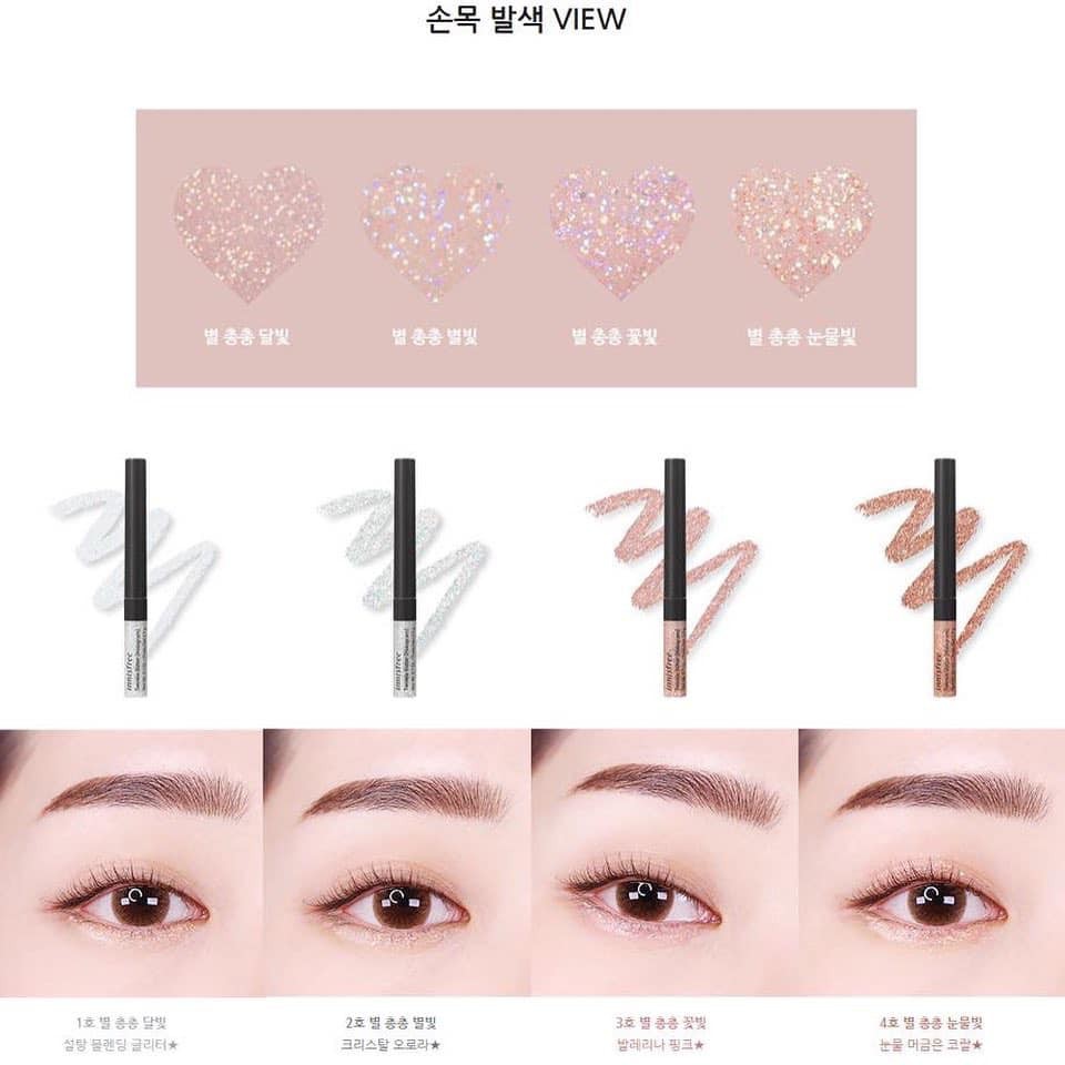 Nhũ mắt innisfree Twinkle Glitter Hologram