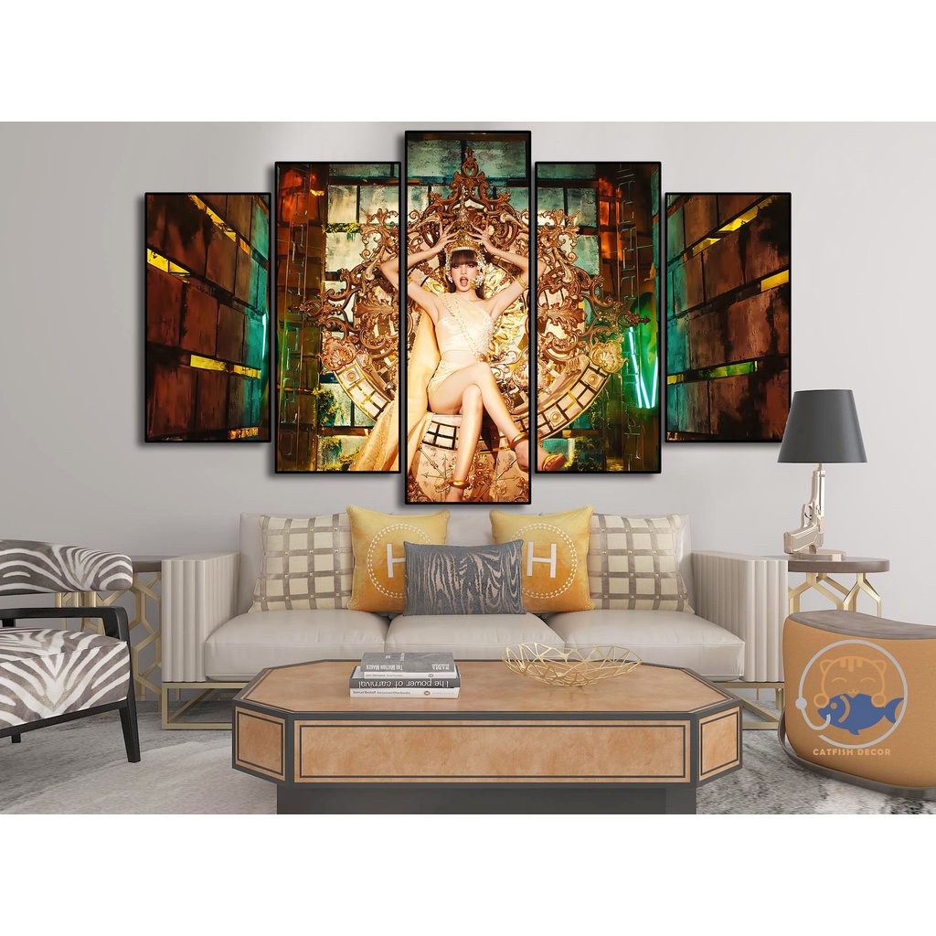 Tranh dán tường BLACKPINK - decor trang trí phòng - bộ 4