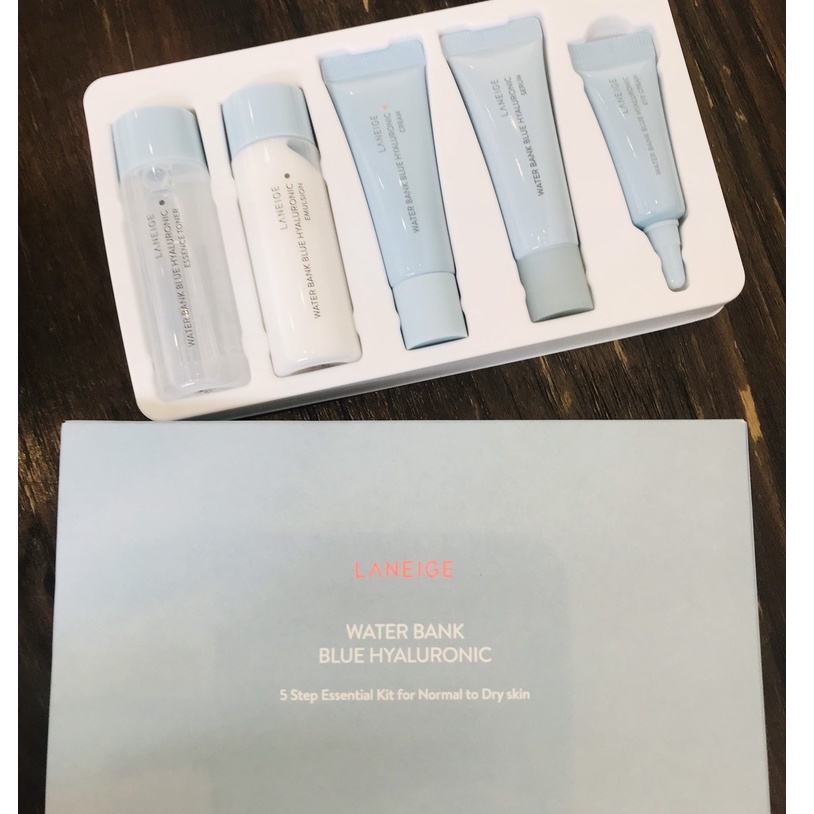Bộ Kit Laneige cấp ẩm Water Bank Mẫu mới nhất