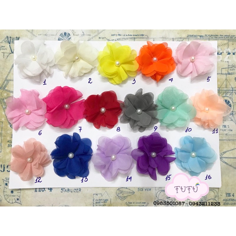 Hoa Đính Nhuỵ Trai Kích Thước 5 - 6Cm