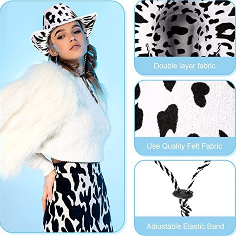 1 Set Mũ Cao Bồi Và Mặt Nạ Hóa Trang