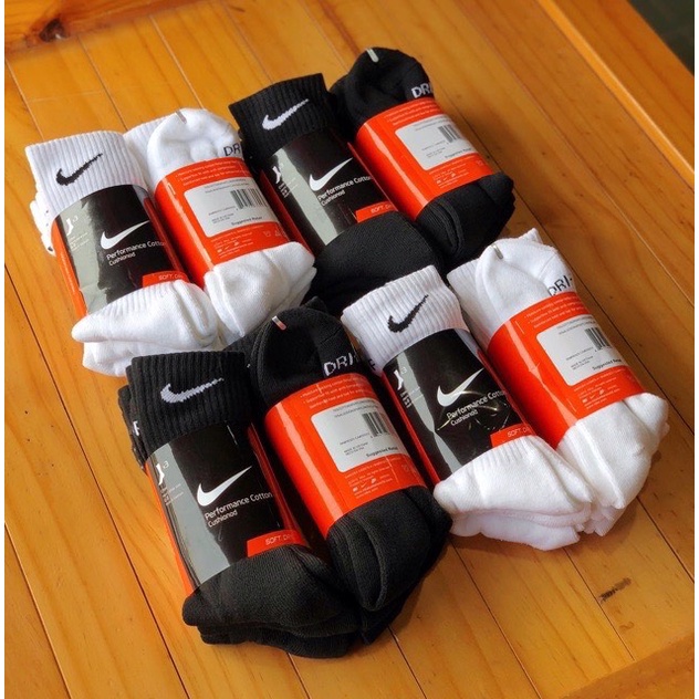 Pack 3 đôi Tất/vớ thể thao,dệt kim,nam nữ,thời trang,unisex Nike - Dri-fit cao cấp,Adidas,Puma,Mizuno,Drew,Champion,MLB.