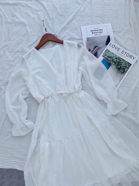 Đầm maxi BlaPink thiết kế xòe dài tay kín đáo T168 | BigBuy360 - bigbuy360.vn