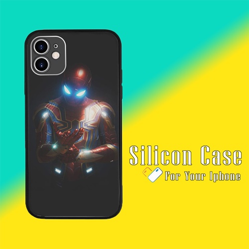 Ốp Lưng Người Nhện Đẹp Quá Tỏa Ánh Hào Quang Cho Iphone 6 7 8 Plus 11 12 13 Mini Pro Max X Xr MANGA00993