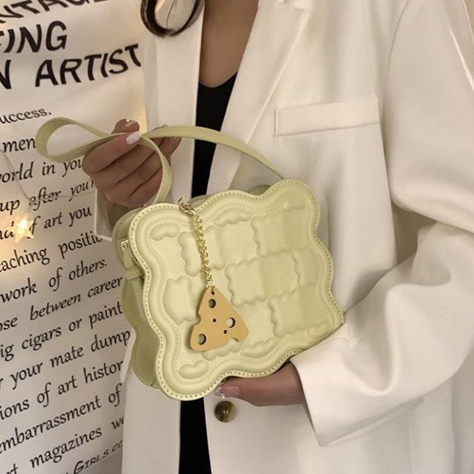 Túi Đeo Chéo Hình Vuông Nhỏ Dễ Phối Đồ Thời Trang Cho Nữ