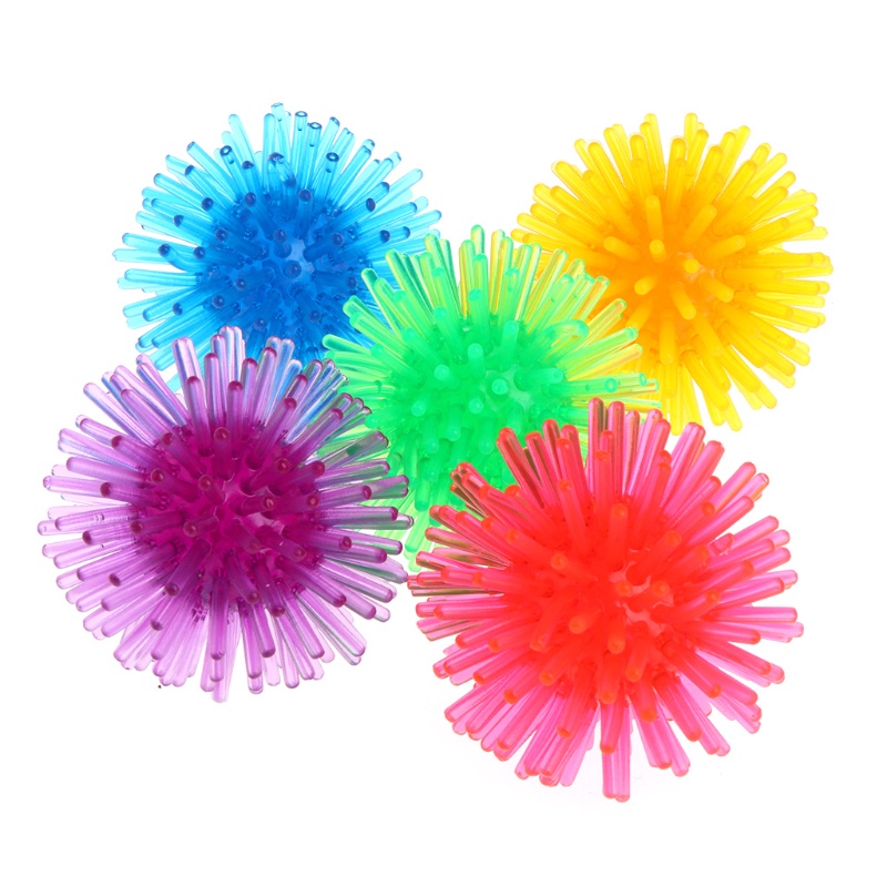 Set 5 quả bóng gai mềm đồ chơi nhiều màu sắc cho mèo cưng
