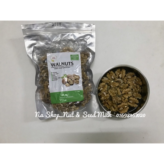 Nhân Óc chó Hartley Mỹ (500G)