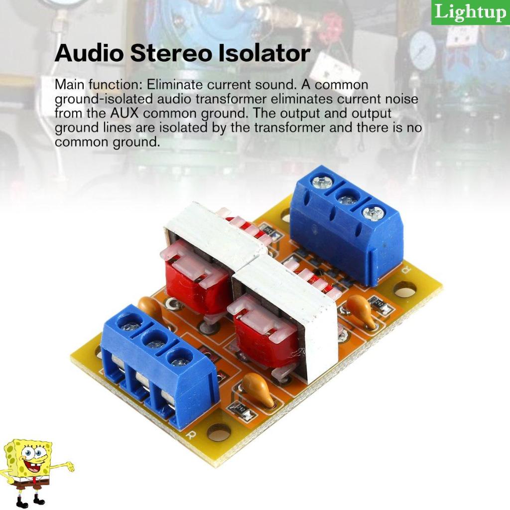 Bộ cách ly âm thanh nổi Cách ly tiếng ồn loại bỏ bộ lọc âm thanh hiện tại